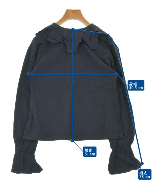 FURFUR（ファーファー）Tシャツ・カットソー 紺 サイズ:F レディース/2200626191139