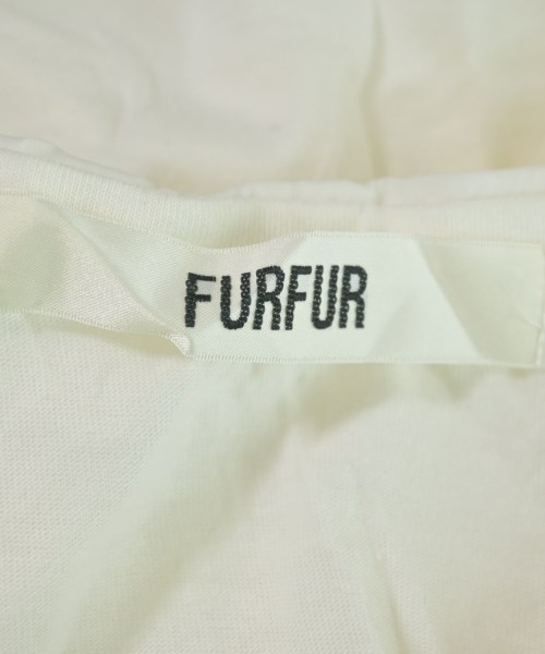 FURFUR（ファーファー）Tシャツ・カットソー 白 サイズ:F レディース/2200626191153