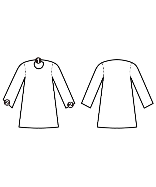 FURFUR（ファーファー）シャツワンピース 青 サイズ:F レディース/2200639737027