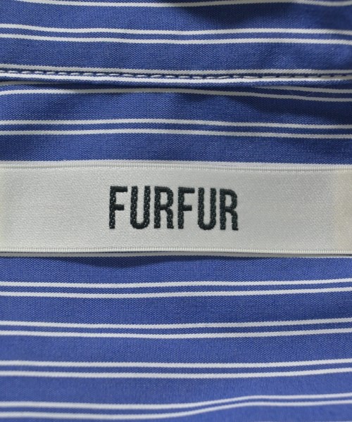 FURFUR（ファーファー）シャツワンピース 青 サイズ:F レディース/2200639737027