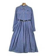 FURFUR（ファーファー）シャツワンピース 青 サイズ:F レディース/2200639737027