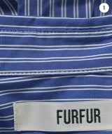 FURFUR（ファーファー）シャツワンピース 青 サイズ:F レディース/2200639737027