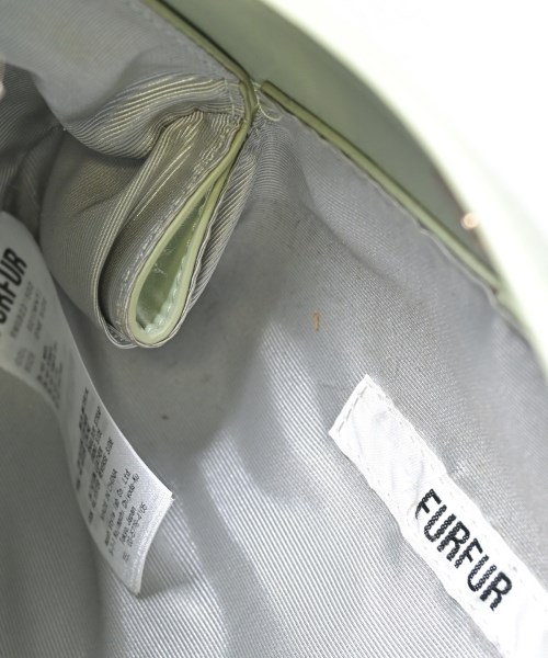 FURFUR（ファーファー）ハンドバッグ 緑 サイズ:- レディース/2200638496055