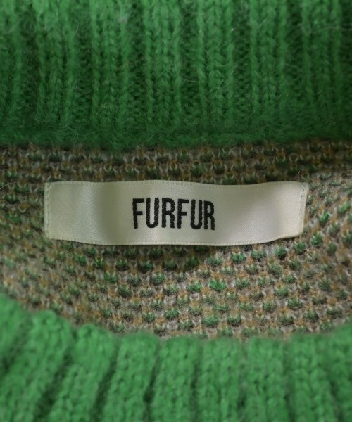 FURFUR（ファーファー）ニット・セーター 緑 サイズ:ONE レディース/2200589552787