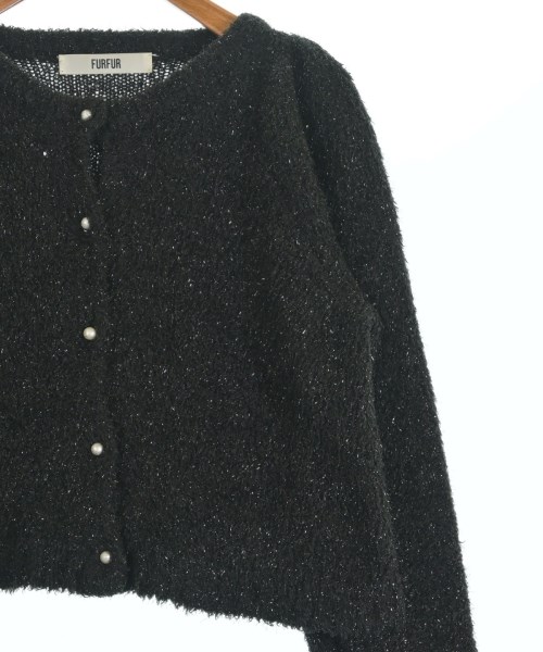 FURFUR（ファーファー）カーディガン 黒 サイズ:F レディース/2200622122021