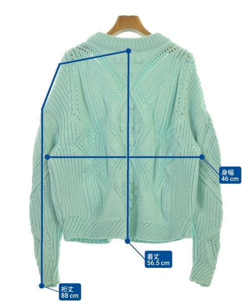 FURFUR（ファーファー）ニット・セーター 青 サイズ:ONE レディース/2200623900048