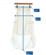 FURFUR（ファーファー）ロング・マキシ丈スカート 白 サイズ:F レディース/2200628985088