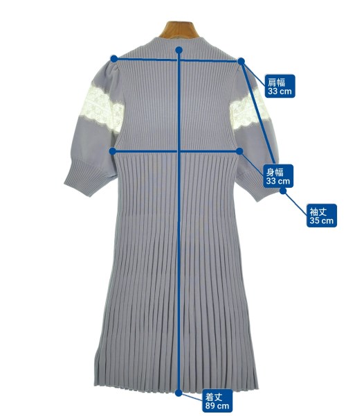 FURFUR（ファーファー）ワンピース 紫 サイズ:ONE レディース/2200630026069