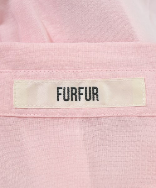 FURFUR（ファーファー）カジュアルシャツ ピンク サイズ:ONE レディース/2200630026212