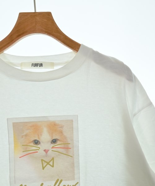 FURFUR（ファーファー）Tシャツ・カットソー 白 サイズ:F レディース/2200630026243