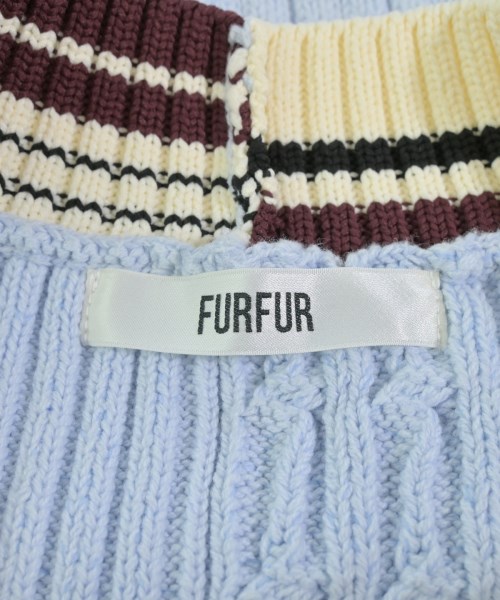 FURFUR（ファーファー）ニット・セーター 青 サイズ:ONE レディース/2200618651030