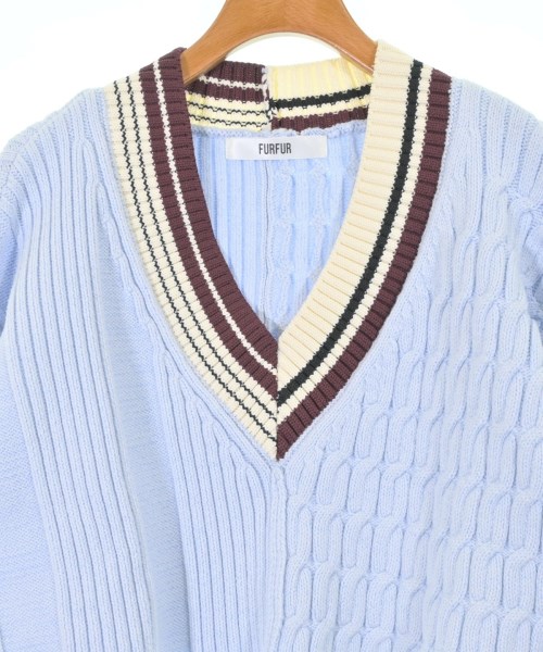 FURFUR（ファーファー）ニット・セーター 青 サイズ:ONE レディース/2200618651030