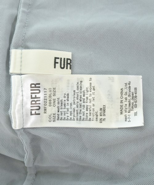 FURFUR（ファーファー）ワンピース 青 サイズ:F レディース/2200607693041
