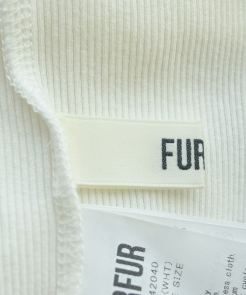 FURFUR（ファーファー）タンクトップ 白 サイズ:ONE レディース/2200614263077
