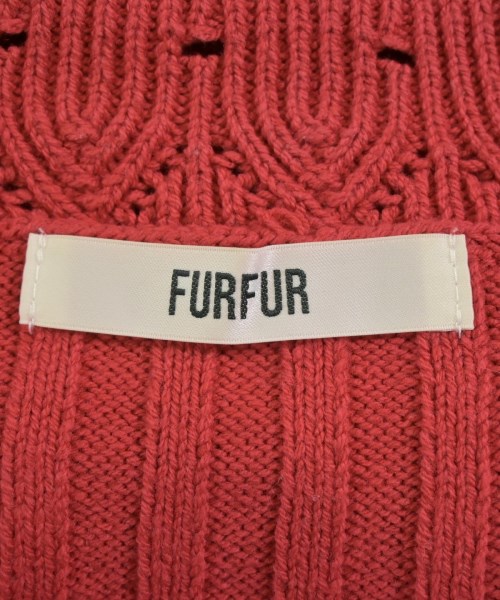 FURFUR（ファーファー）ニット・セーター 赤 サイズ:ONE レディース/2200616279045