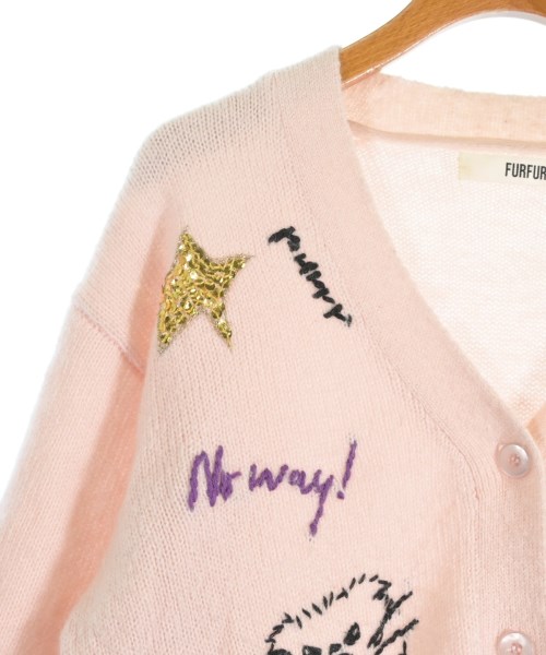 FURFUR（ファーファー）カーディガン ピンク サイズ:F レディース/2200674632028