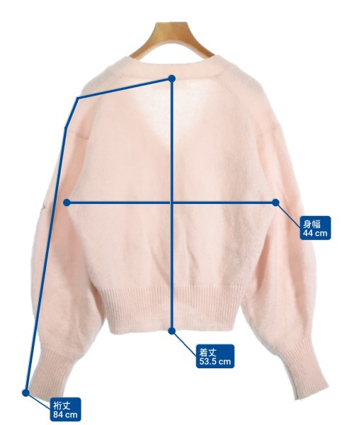 FURFUR（ファーファー）カーディガン ピンク サイズ:F レディース/2200674632028