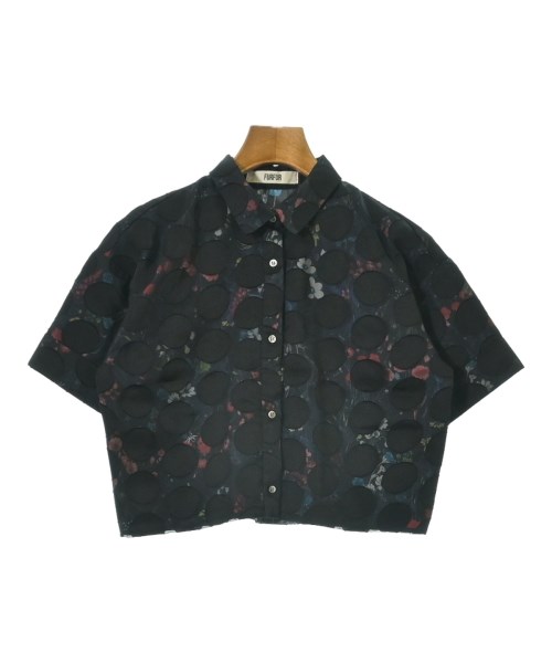 FURFUR(ファーファー)カジュアルシャツ 黒 サイズ:F/2200672027086