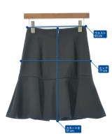 FRAY I.D（フレイアイディー）ひざ丈スカート 黒 サイズ:0(S位) レディース/2200676913026