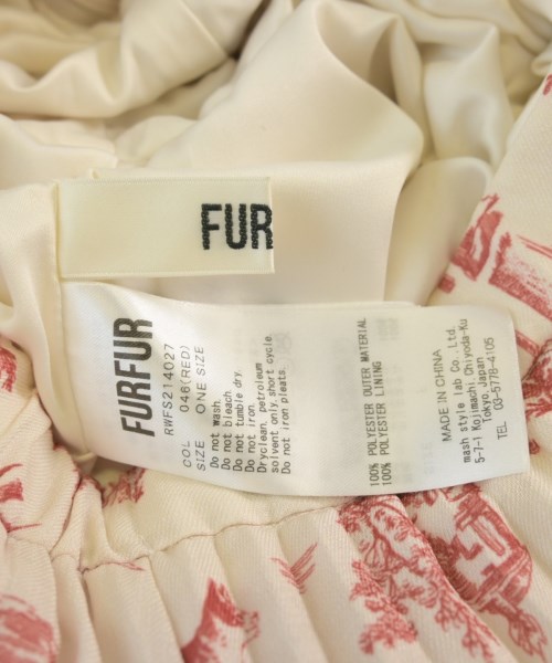 FURFUR（ファーファー）ロング・マキシ丈スカート 白 サイズ:F レディース/2200672576034