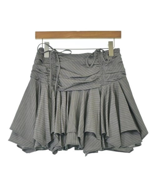 FURFUR(ファーファー)ミニスカート グレー サイズ:F/2200672576157