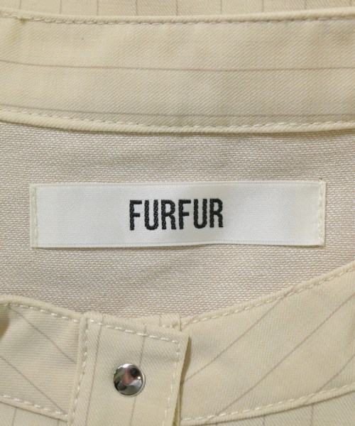 FURFUR（ファーファー）シャツワンピース ベージュ サイズ:F レディース/2200672576195