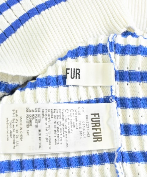 FURFUR（ファーファー）カーディガン 白 サイズ:ONE レディース/2200672576225