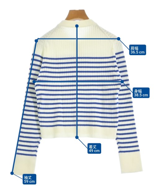 FURFUR（ファーファー）カーディガン 白 サイズ:ONE レディース/2200672576225