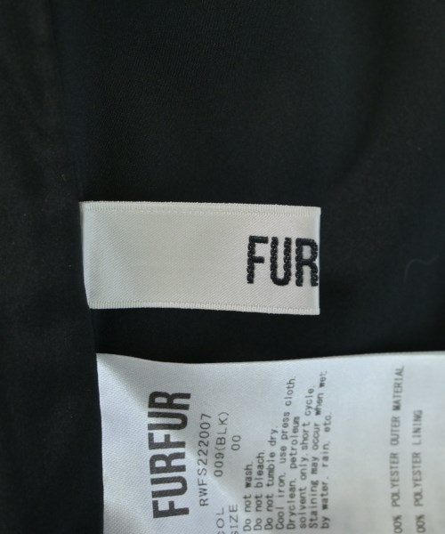 FURFUR（ファーファー）ロング・マキシ丈スカート 黒 サイズ:00(XXS位) レディース/2200676077087