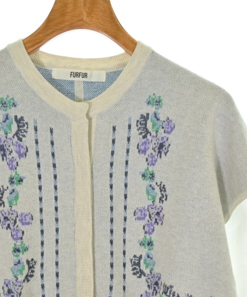 FURFUR（ファーファー）カーディガン 白 サイズ:F レディース/2200676077360