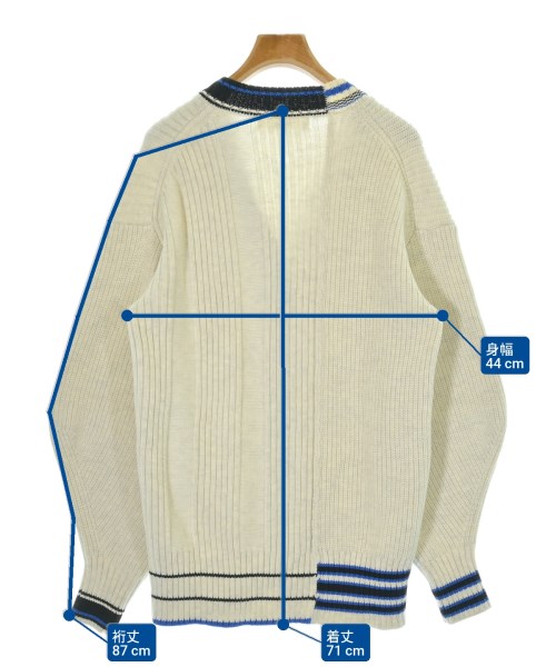 FURFUR（ファーファー）カーディガン 白 サイズ:F レディース/2200676077391