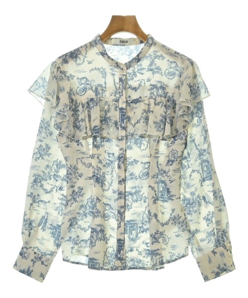 FURFUR(ファーファー)ブラウス 白 サイズ:F/2200676077513