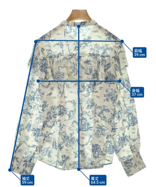 FURFUR（ファーファー）ブラウス 白 サイズ:F レディース/2200676077513