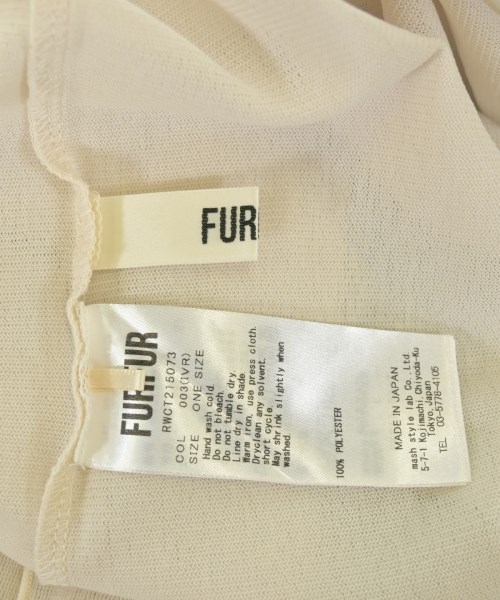 FURFUR（ファーファー）ブラウス ベージュ サイズ:F レディース/2200676077544