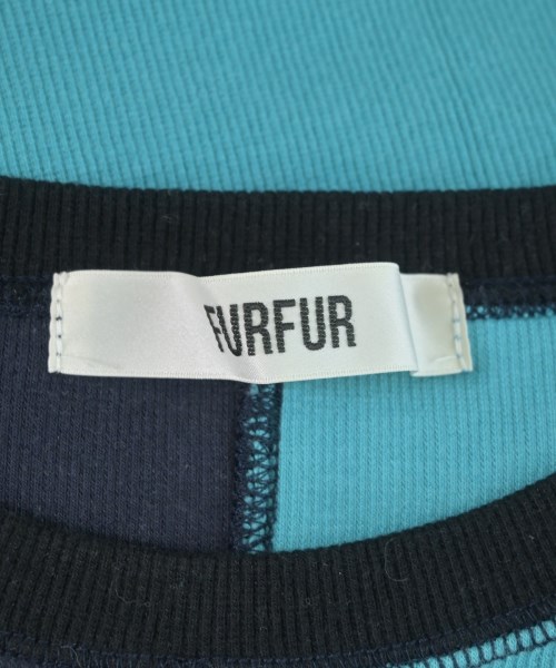 FURFUR（ファーファー）Tシャツ・カットソー 青 サイズ:F レディース/2200676077612