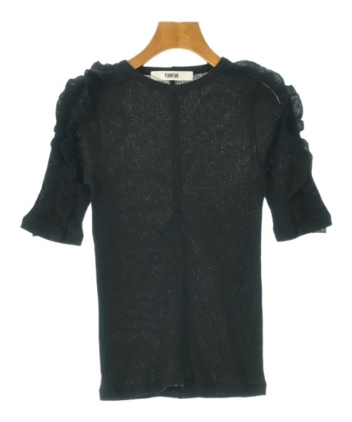 FURFUR(ファーファー)Tシャツ・カットソー 黒 サイズ:F/2200698773264
