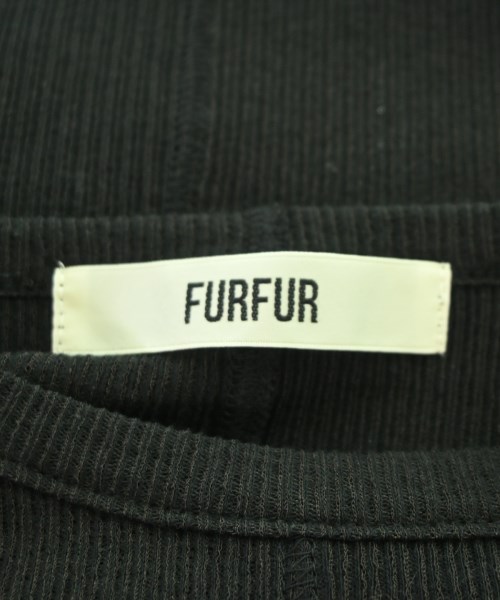 FURFUR（ファーファー）Tシャツ・カットソー 黒 サイズ:F レディース/2200698773264