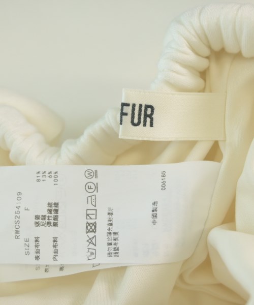 FURFUR（ファーファー）ショートパンツ 白 サイズ:F レディース/2200648685104