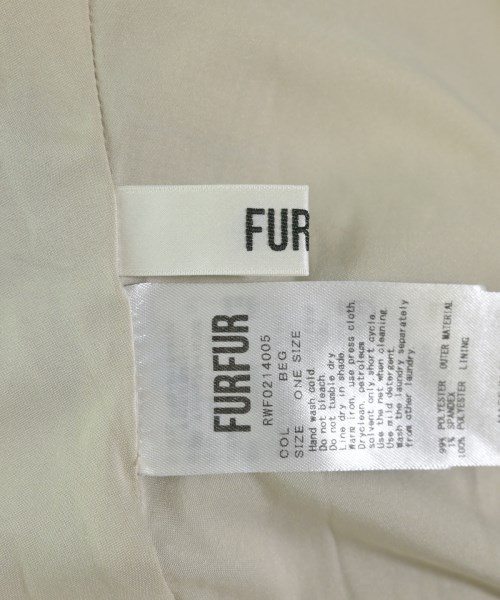 FURFUR（ファーファー）ワンピース 茶 サイズ:F レディース/2200649240029