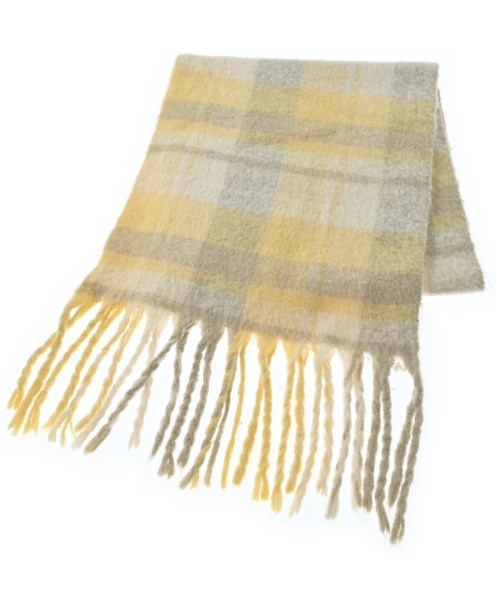 FURFUR(ファーファー)マフラー 黄 サイズ:-/2200654673065