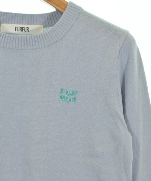 FURFUR（ファーファー）ニット・セーター 青 サイズ:F レディース/2200649654024