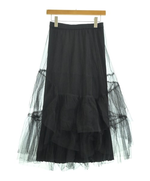 FURFUR(ファーファー)ロング・マキシ丈スカート 黒 サイズ:ONE/2200659304032