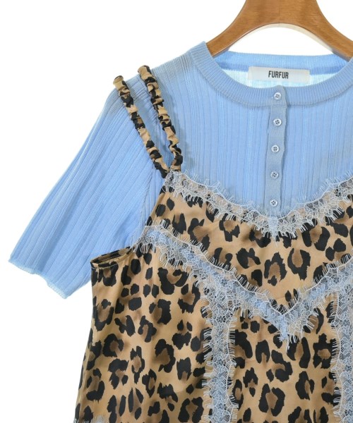 FURFUR（ファーファー）ニット・セーター 青 サイズ:ONE レディース/2200655250029