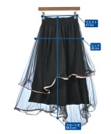 FURFUR（ファーファー）ロング・マキシ丈スカート 黒 サイズ:F レディース/2200655250043