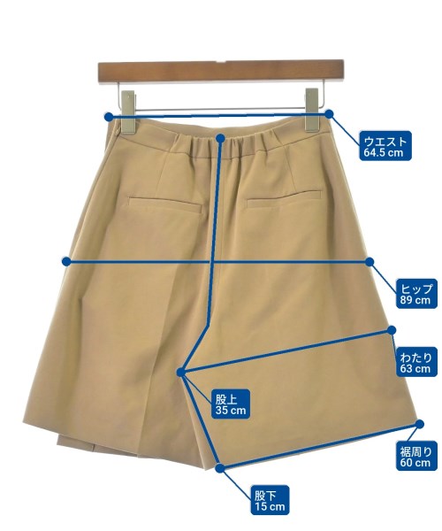 FURFUR（ファーファー）ショートパンツ ベージュ サイズ:F レディース/2200655250067