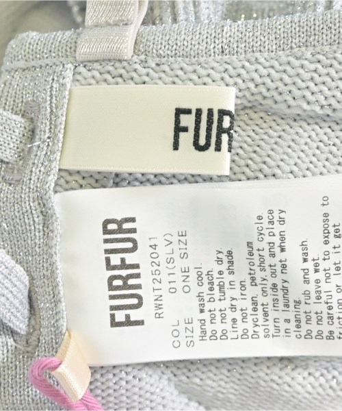 FURFUR（ファーファー）ベスト シルバー サイズ:ONE レディース/2200714176024