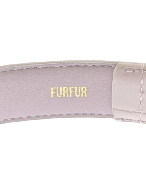 FURFUR（ファーファー）ベルト ピンク サイズ:- レディース/2200719244032