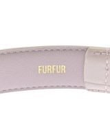 FURFUR（ファーファー）ベルト ピンク サイズ:- レディース/2200719244032