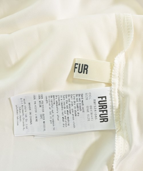 FURFUR（ファーファー）ひざ丈スカート 白 サイズ:F レディース/2200716060178
