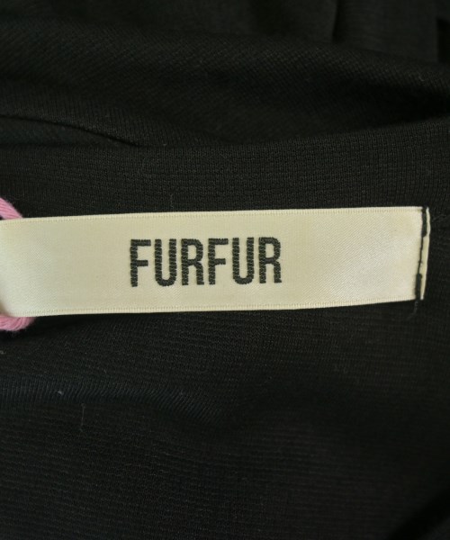 FURFUR（ファーファー）ワンピース 黒 サイズ:F レディース/2200716060536